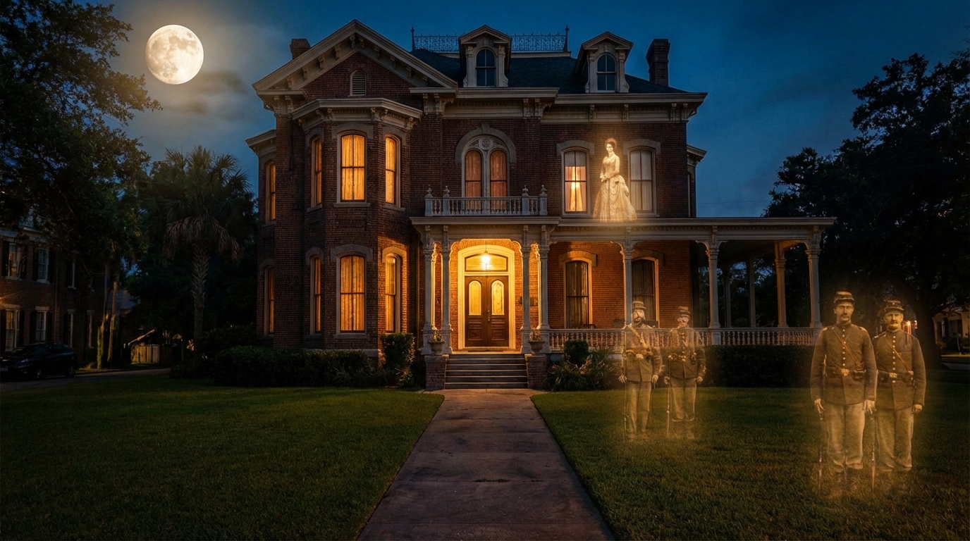 The Haunted History of Ashton Villa: Galveston’s Golden Mansion of Ghosts